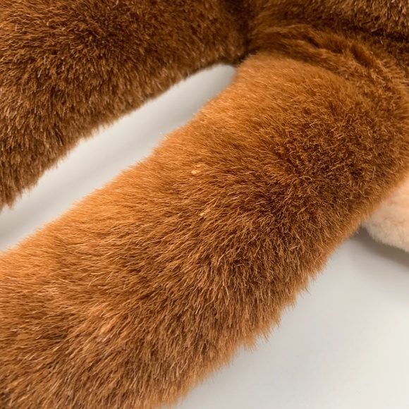 VTG Curious George Winter Hat and Scarf Jumbo 22" Large Plush Stuffed Animal - Picture 10 of 16